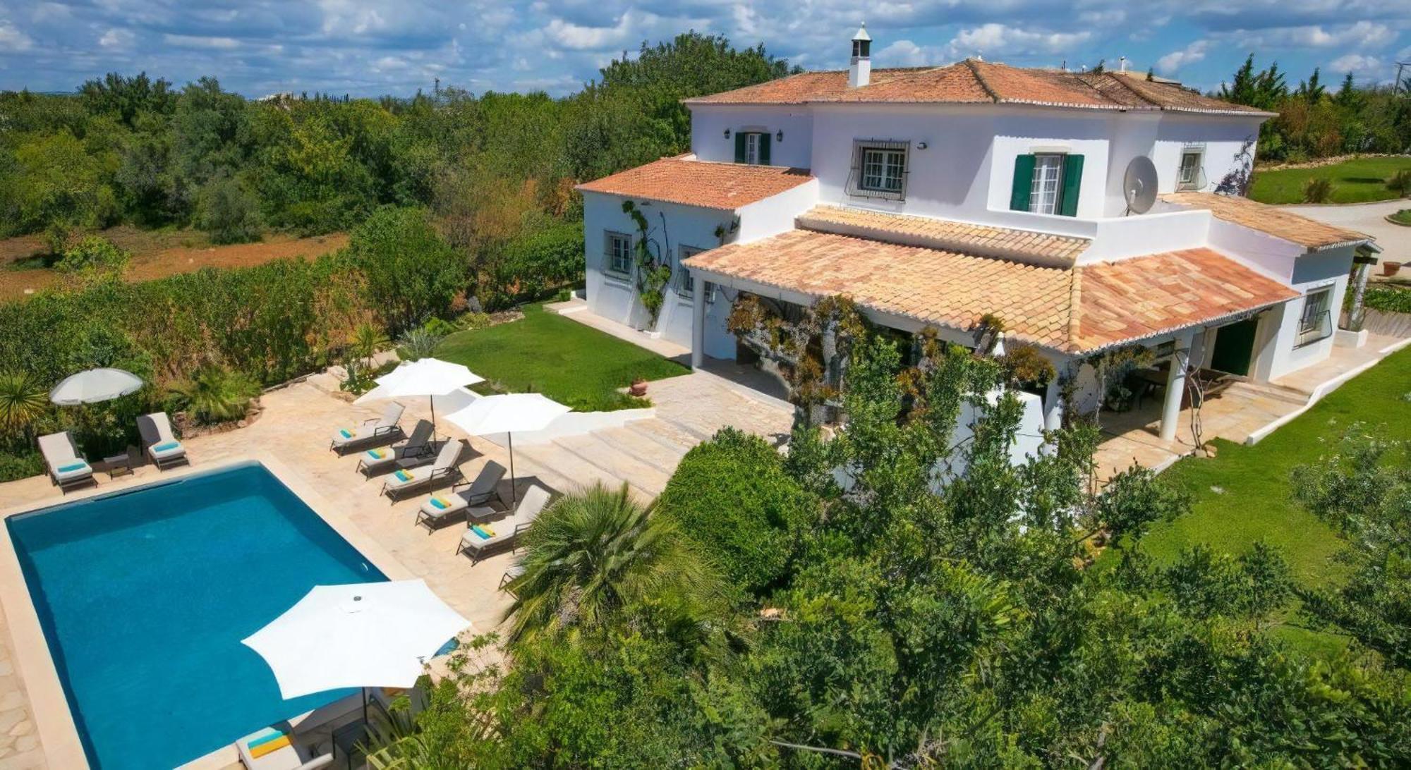 Amendoal, Luxury With Private Pool, Ac Near Albufeira, Fabulous Countryside Views Villa *